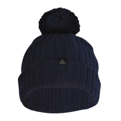 Fleece Lined Bobble Hat Navy